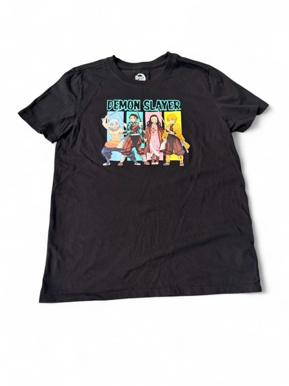 Demon Slayer Black Graphic Tee - Unbranded